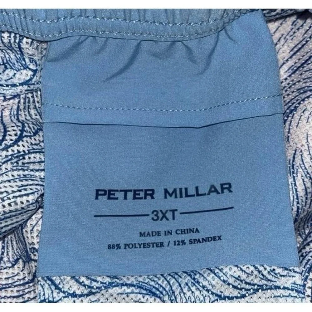 Peter Millar Pink Patterned Men's Swim Trunks - Picture 6 of 6